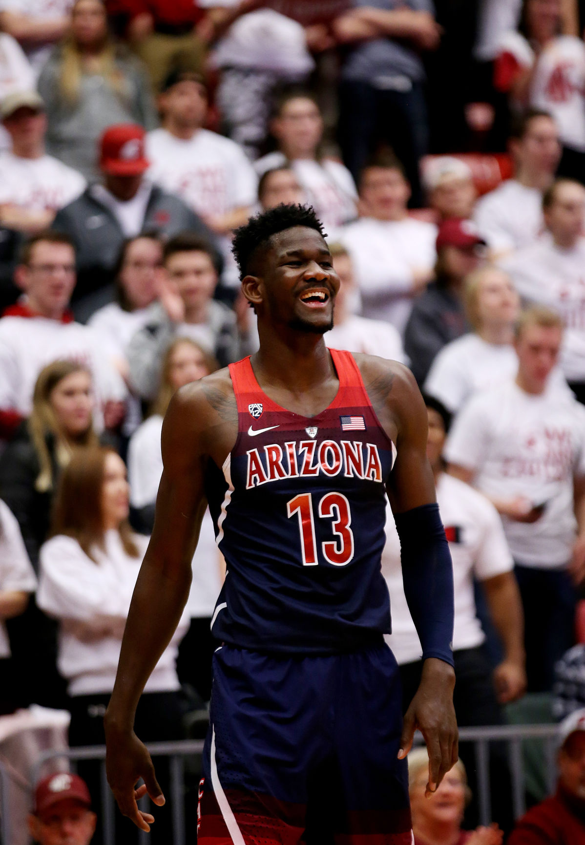 No. 9 Arizona Wildcats vs. Washington State Cougars college basketball (copy)